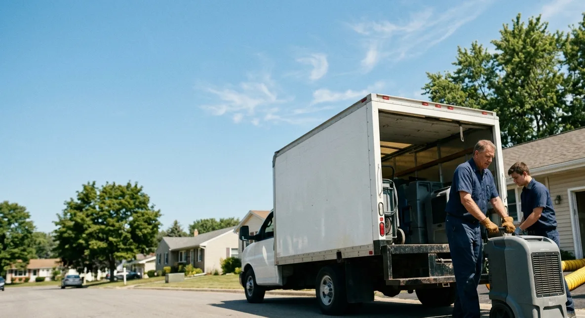 Water Damage Cleanup in Cranberry Township, PA near me
